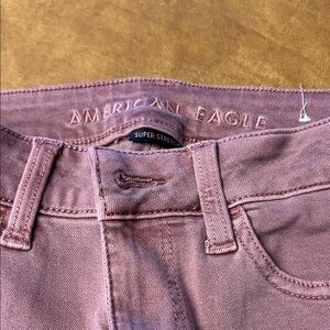 American Eagle Outfitters Women's Dusty Pink Jeggings